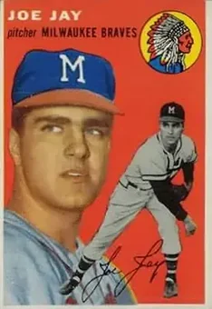 1954 Topps #141 - Joe Jay - Milwaukee Braves