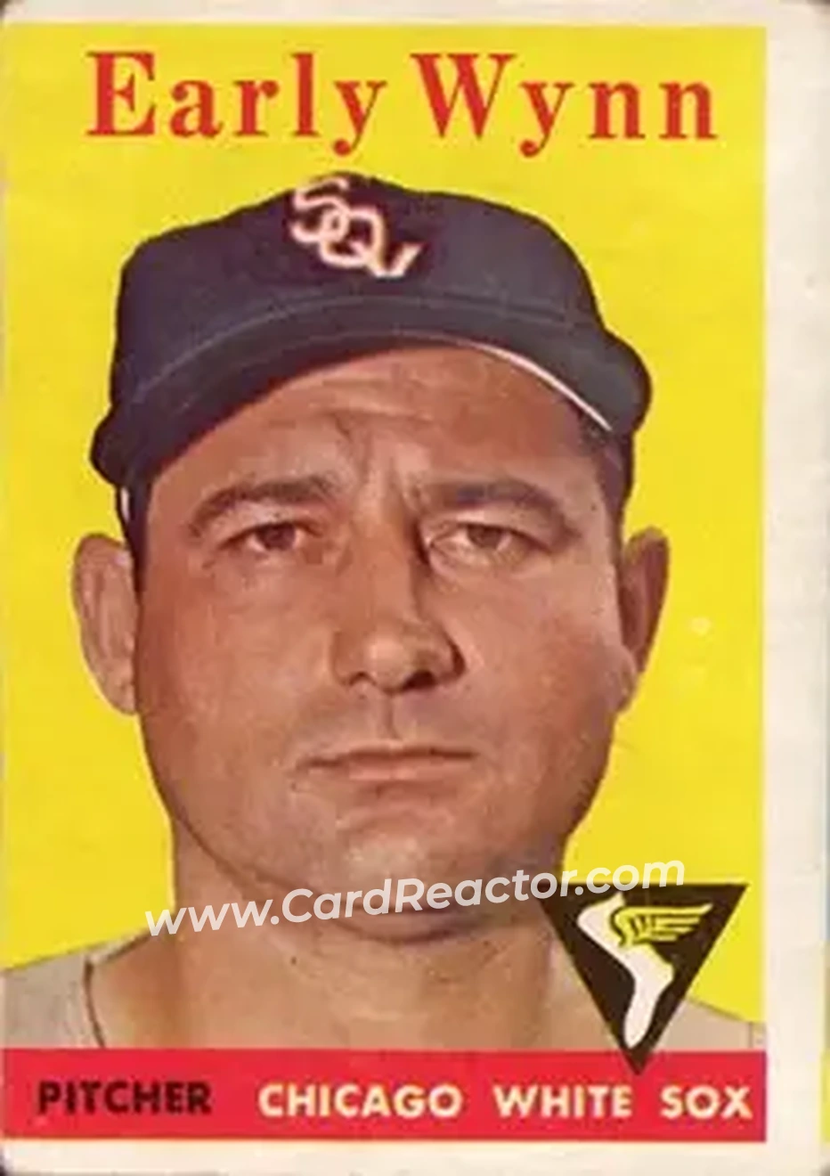 1958 Topps #100 - Early Wynn - Chicago White Sox