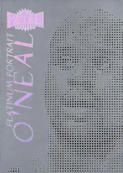 1997-98 Metal Universe - Platinum Portraits #4 PP - Shaquille O'Neal - Los Angeles Lakers