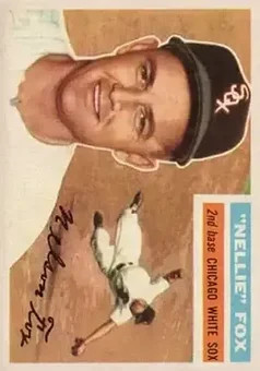 1956 Topps #118 - Nelson Fox - Chicago White Sox