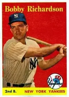 1958 Topps #101 - Bobby Richardson - New York Yankees