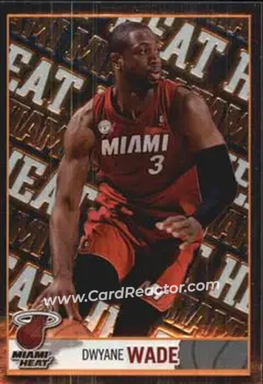 2013-14 Panini NBA Sticker Collection #134 - Dwyane Wade - Miami Heat