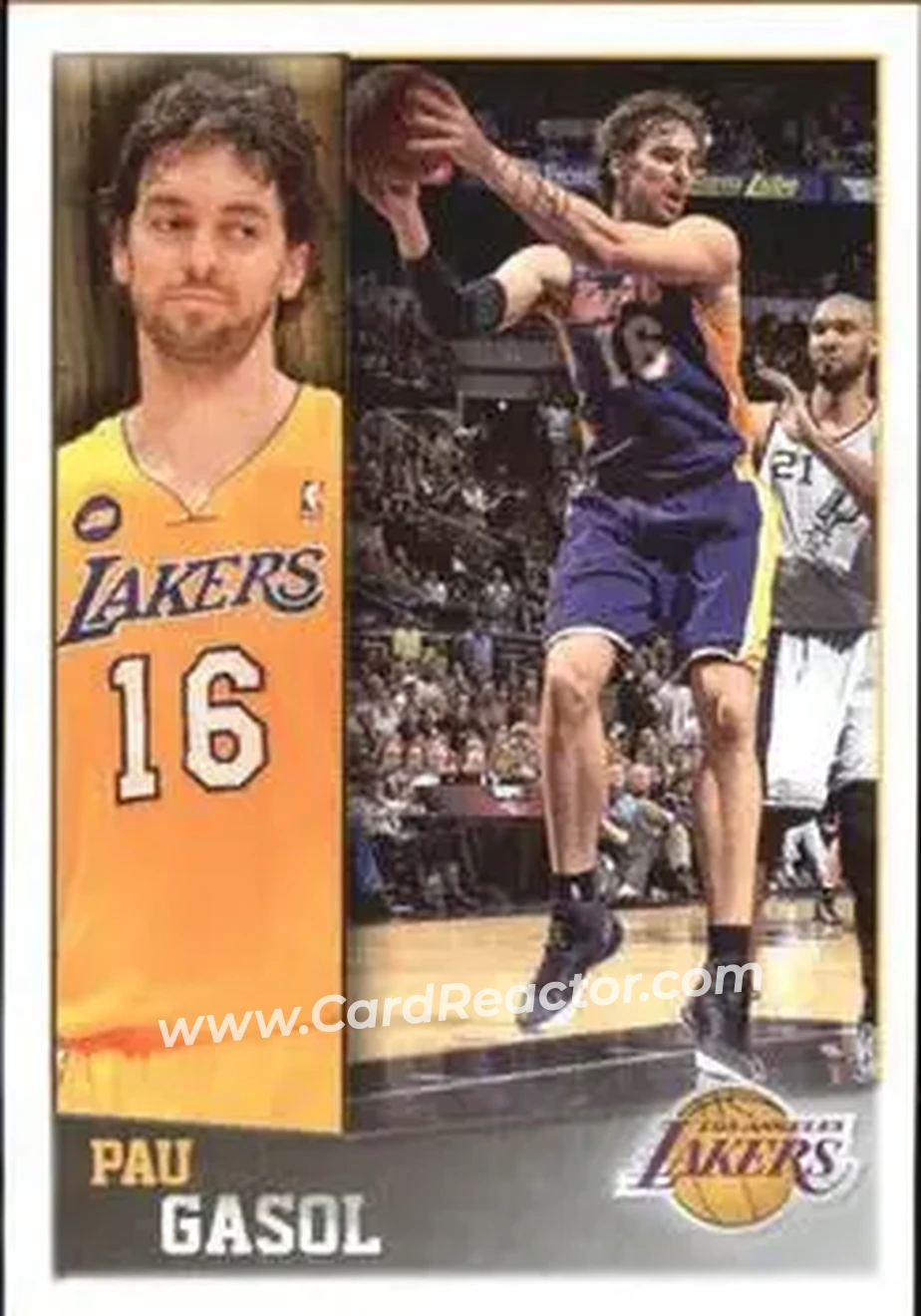 2013-14 Panini NBA Sticker Collection #278 - Pau Gasol - Los Angeles Lakers