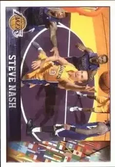 2013-14 Panini NBA Sticker Collection #322 - Steve Nash - Los Angeles Lakers