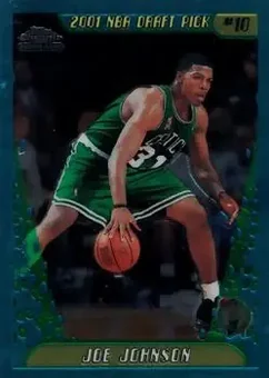 2001-02 Topps Chrome #138 - Joe Johnson - Boston Celtics