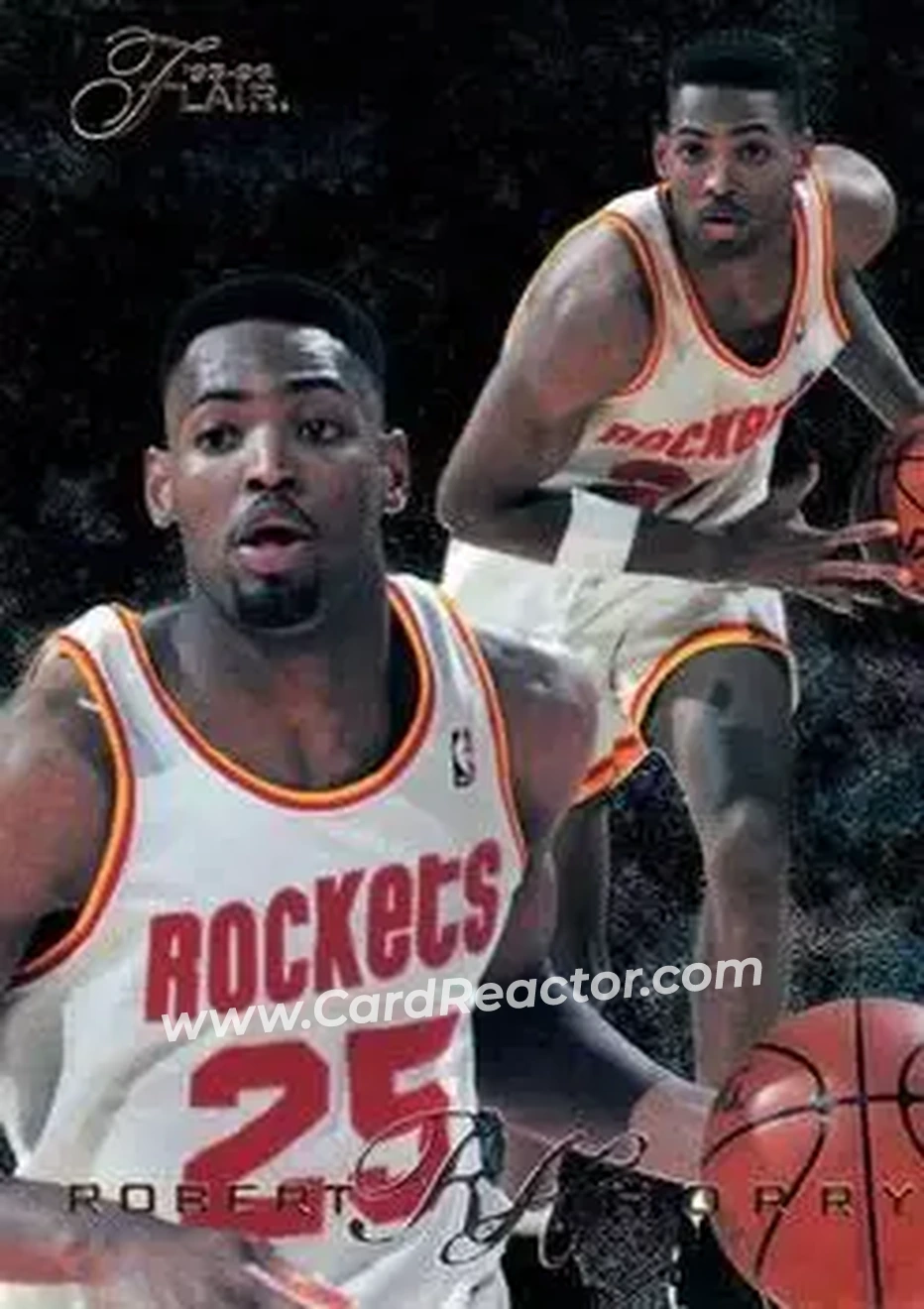 1995-96 Flair #51 - Robert Horry - Houston Rockets - Front