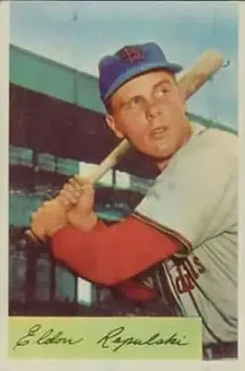 1954 Bowman #46 - Rip Repulski - St. Louis Cardinals