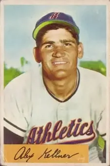 1954 Bowman #51 - Alex Kellner - Philadelphia Athletics