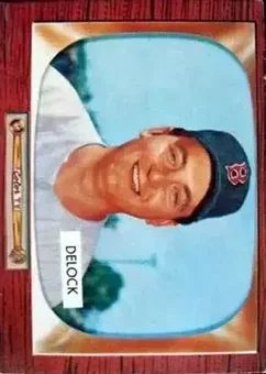 1955 Bowman #276 - Ike Delock - Boston Red Sox