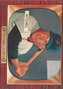 1955 Bowman #314 - Dale Mitchell - Cleveland Indians