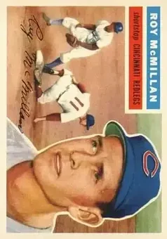 1956 Topps #123 - Roy McMillan - Cincinnati Redlegs