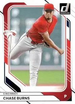 2026 Donruss #39 - Chase Burns - Cincinnati Reds