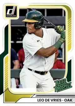 2026 Donruss #129 - Leo De Vries - Athletics