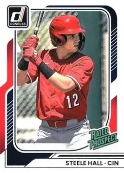 2026 Donruss #150 - Steele Hall - Cincinnati Reds
