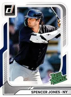 2026 Donruss #178 - Spencer Jones - New York Yankees