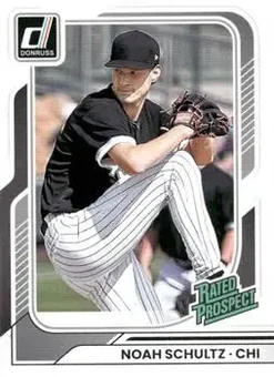 2026 Donruss #183 - Noah Schultz - Chicago White Sox