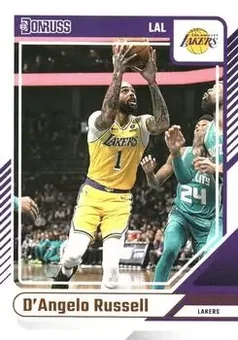 2024-25 Donruss #106 - D'Angelo Russell - Los Angeles Lakers