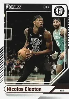 2024-25 Donruss #131 - Nic Claxton - Brooklyn Nets