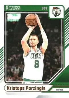 2024-25 Donruss #176 - Kristaps Porziņģis - Boston Celtics