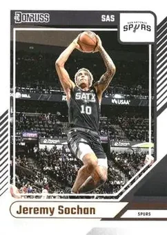 2024-25 Donruss #180 - Jeremy Sochan - San Antonio Spurs