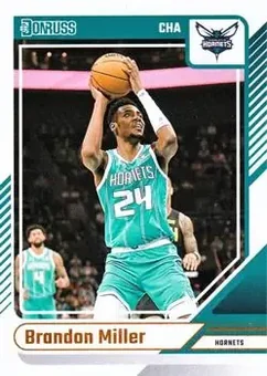 2024-25 Donruss #197 - Brandon Miller - Charlotte Hornets
