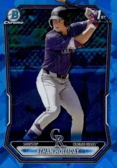 2026 Bowman Sapphire Edition #BCP-1 - Ethan Holliday - Colorado Rockies