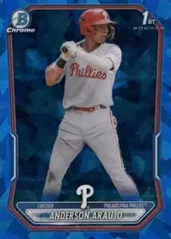 2026 Bowman Sapphire Edition #BCP-8 - Anderson Araujo - Philadelphia Phillies