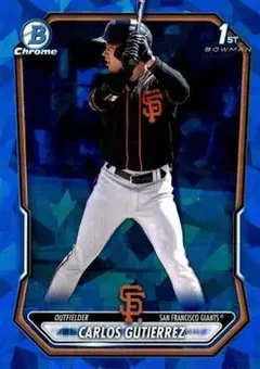 2026 Bowman Sapphire Edition #BCP-14 - Carlos Gutierrez - San Francisco Giants