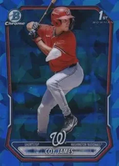 2026 Bowman Sapphire Edition #BCP-33 - Coy James - Washington Nationals