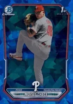 2026 Bowman Sapphire Edition #BCP-36 - Moisés Chace - Philadelphia Phillies