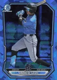 2026 Bowman Sapphire Edition #BCP-55 - Andrew Salas - Miami Marlins