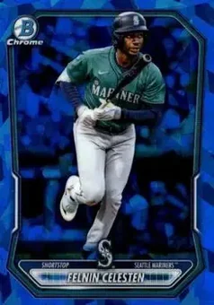 2026 Bowman Sapphire Edition #BCP-57 - Felnin Celesten - Seattle Mariners