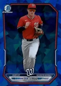 2026 Bowman Sapphire Edition #BCP-95 - Eli Willits - Washington Nationals