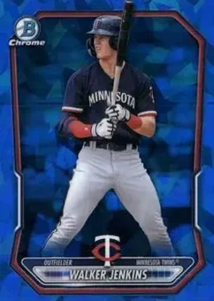 2026 Bowman Sapphire Edition #BCP-98 - Walker Jenkins - Minnesota Twins