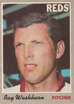 1970 O-Pee-Chee #22 - Ray Washburn - Cincinnati Reds