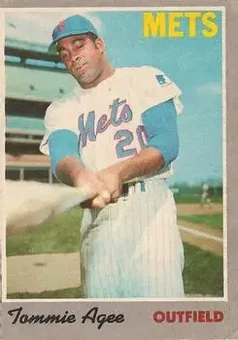 1970 O-Pee-Chee #50 - Tommie Agee - New York Mets