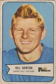 1954 Bowman #34 - Bill Howton - Green Bay Packers