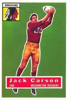 1956 Topps #1 - John Carson - Washington Redskins