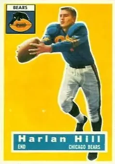 1956 Topps #59 - Harlon Hill - Chicago Bears