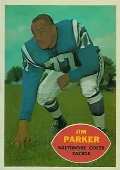 1960 Topps #5 - Jim Parker - Baltimore Colts
