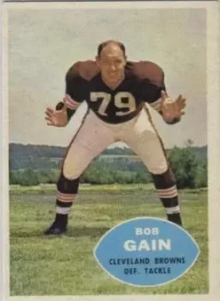 1960 Topps #30 - Bob Gain - Cleveland Browns
