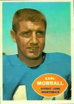 1960 Topps #41 - Earl Morrall - Detroit Lions