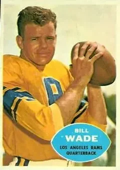 1960 Topps #61 - Bill Wade - Los Angeles Rams