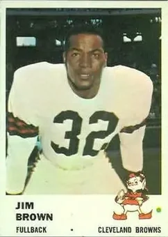 1961 Fleer #11 - Jimmy Brown - Cleveland Browns