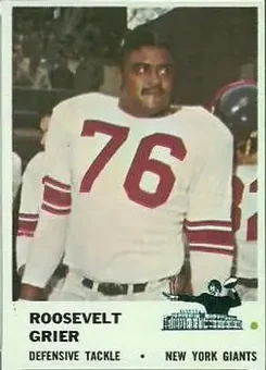 1961 Fleer #77 - Roosevelt Grier - New York Giants