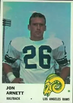 1961 Fleer #100 - Jon Arnett - Los Angeles Rams