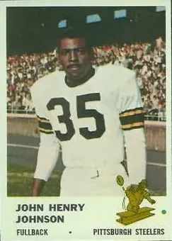 1961 Fleer #118 - John Johnson - Pittsburgh Steelers