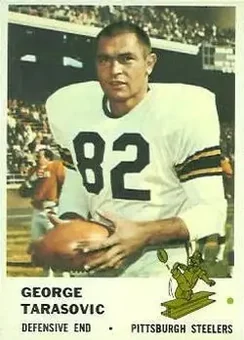 1961 Fleer #124 - George Tarasovic - Pittsburgh Steelers