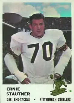 1961 Fleer #125 - Ernie Stautner - Pittsburgh Steelers
