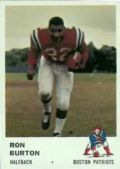1961 Fleer #179 - Ron Burton - Boston Patriots